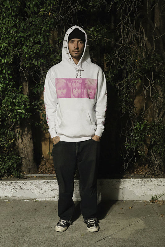 DOLL PARTS ll HOODIE WHITE